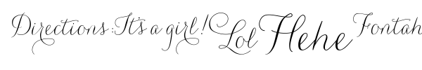 Carolyna Words font preview